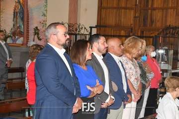 Misa y procesión en El Ejido de Telde/Francisco Javier Santana.